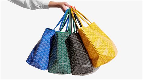 goyard white yellow ah|A Goyard Shopping Guide: Colors & Prints .